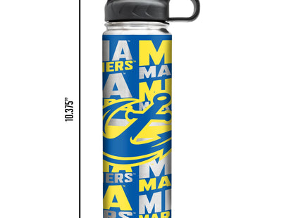 Rico Industries NCAA Maine Maritime Mariners Standard 22oz Stainless Steel Tumbler with Lid - Great For Coffee, Tea, Water or Cocktails