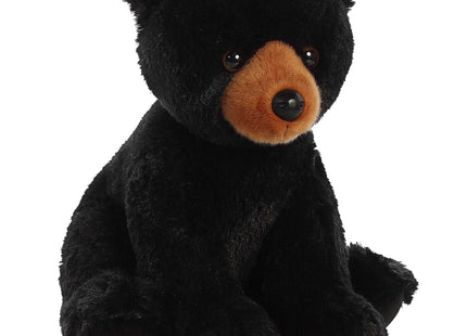 Aurora 11" Black Bear Cuddly Stuffed Animal