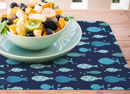 CounterArt Better at the Lake Reversible Easy Care Placemat 4 Pack