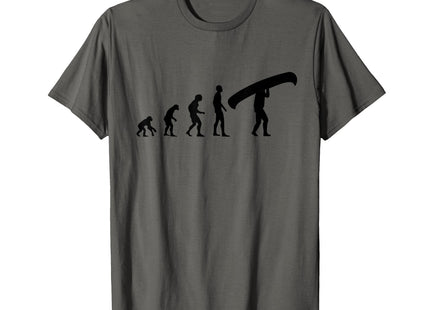Canoe Evolution Funny Canoeing T-Shirt Gift