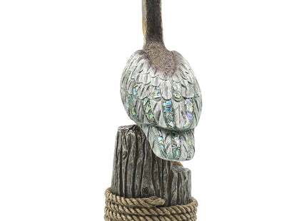 Lukitas Standing Pelican Statue and Sculpture Coastal Decor, Resin 14''