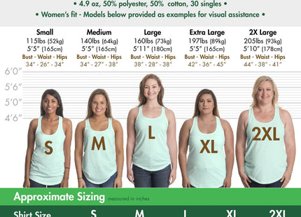Ann Arbor T-shirt Co. This is My Otter Tank | Cute Otter Lover Top, Women's Racerback Workout Tank (Mint, Large)