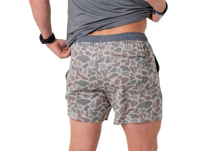 BURLEBO Athletic Short - Classic Deer Camo