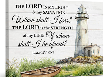 Nautical Lighthouse Canvas Wall Art Lighthouse Coastal Beach Pictures