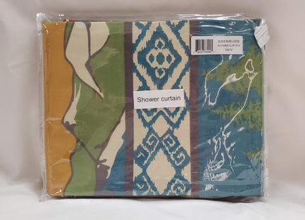 Barefoot Bungalow Black Bear Lodge Bath/Shower Curtain