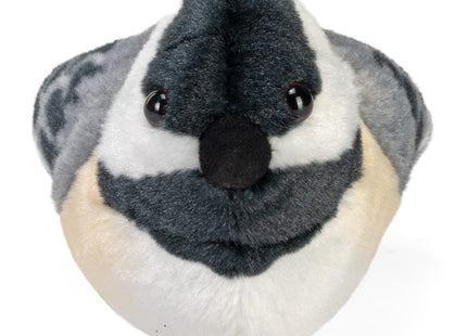 Wild Republic Audubon Birds Black-Capped Chickadee Plush with Authentic Bird Sound, Stuffed Animal, Bird Toys for Kids & Birders