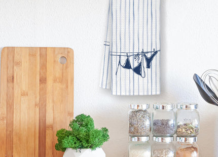 STHTTSW Beach Coastal Hand Towels, Nautical Ocean Bathroom Decor, Ocean Beachy Swimsuits Decorative Hand Towels for Bathroom, Coastal Beach Kitchen Towels, 16x24 Inch