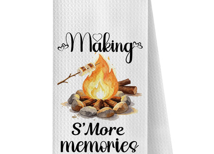 ChenCraty Campfire Camping Kitchen Hand Towels 16x24 Inch