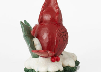 Enesco Jim Shore Heartwood Creek Highland Cardinal and Chickadee Sharing Brand Figurine, 4.33 Inch, Multicolor
