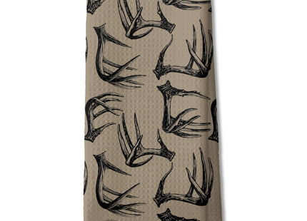DOFQZ Antler Kitchen Towels, Deer Hunting Gifts, 16x24 Inch