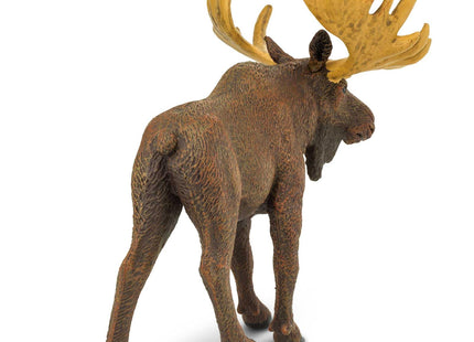 Safari Ltd. Moose Figurine - Realistic 5" Animal Figure - Educational Toy for Boys, Girls, and Kids Ages 1+