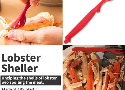 Luvan 33 Pcs Crab Crackers and Tools Set with 4 Crab Leg Crackers, 4 Crab Forks, 4 Lobster Shellers, 4 Butter Warmers, 1 Seafood Scissors, 14 Tealight Candles, 2 Crab Grabber-Seafood Boil Party Supply