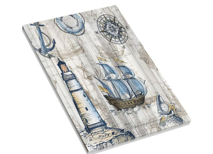 Spshian Decorative Switch Plate Covers Rustic Nautical Sailboat 1 Gang Light Switch Cover No Device Outlet Wall Plate Blank Switchplate Electrical Faceplate for Farmhouse Bathroom Bedroom Home Decor