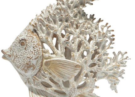 VVGIFTS Beach Coastal Coral Reef Angelfish Home Office Bathroom Decor Gift