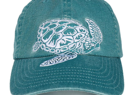 InnoBeta Sea Turtle Gifts for Women Men, Sea Turtle Cap Embroidered Adjustable Hat Gifts Accessory for Birthday & Christmas Blue