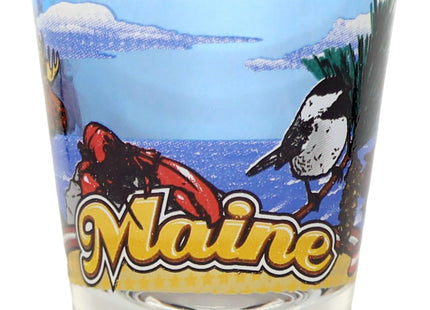 Maine State Wraparound Shot Glass