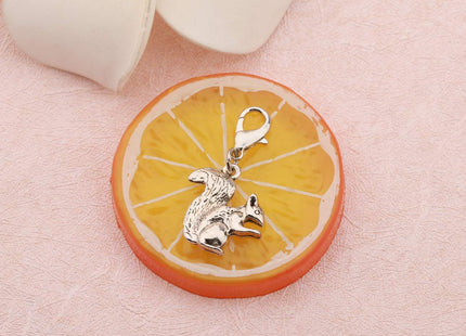 AKTAP Squirrel Lover Gift Squirrel Zipper Pull Squirrel Jewelry Animal Lover Gift For Best Friend