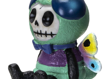 Furrybones Summit Collection Dragonfly Tombo Figurine Decorative Signature Skeleton in Colorful Dragonfly with Cute Wing