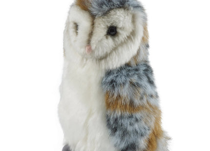 Living Nature Barn Owl Stuffed Animal | Fluffy Owl | Soft Toy Gift for Kids | 6 inches