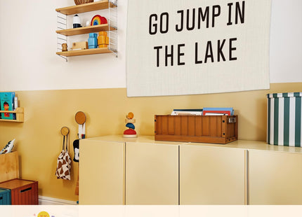 MOFUYU Lake House Decor Banner,Lake House Gifts for Lake Lovers