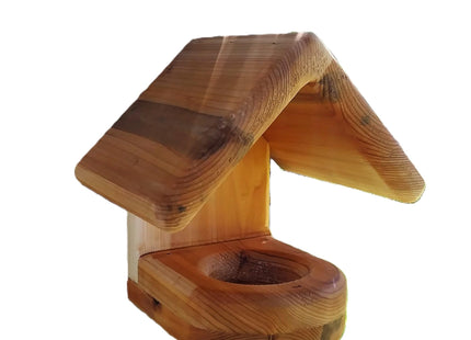 Small Hummingbird Nesting Shelf Cedar Wood