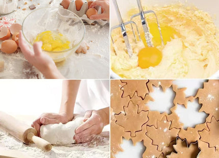 MrCookie Large Autumn/Fall Cookie Cutters,Thickened Stainless Steel