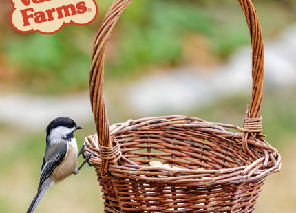 Valley Farms Chickadee Mix (3 LB) Wild Bird Food for Outside Feeders, Chickadee Bird Seed w/Peanuts and Sunflower Hearts for Birds, Feed Chickadees! Stiped Sunflower Seeds