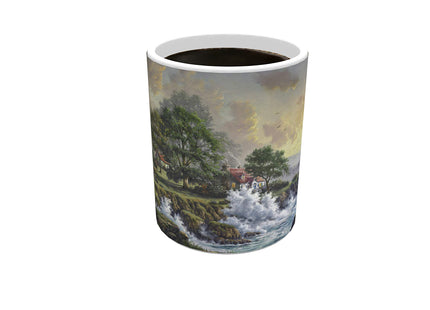 Morphing Mugs Thomas Kinkade Studios Seaside Haven Lighthouse Church 11 oz