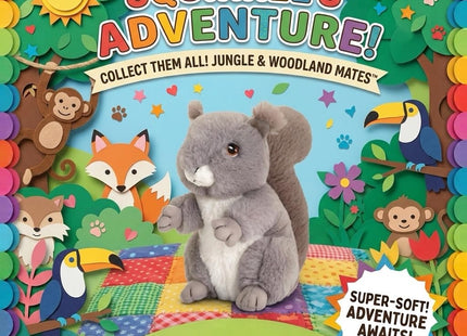 Deluxe Paws 100% Recycled Plush Eco Toys (Squirrel)