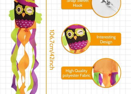 THQZLH Owl Windsock