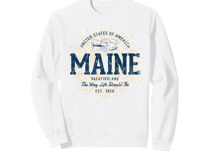 Vintage Maine Retro Sweatshirt
