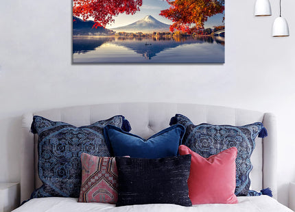 YYYYHPP Canvas Prints Big Deer Watching The Sunset Canvas Wall Art Nature Wildlife Animals Painting Prints for Living Room Bedroom Kitchen Home and Office Wall Decor