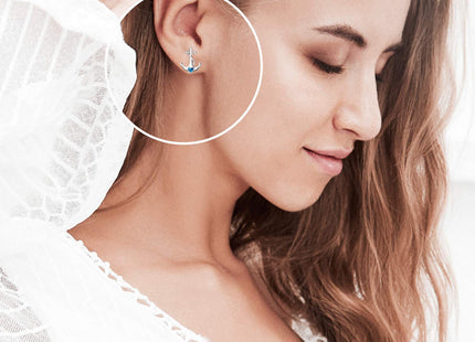 YFN Anchor Earrings Sterling Silver Anchor Stud Nautical Jewelry for Women