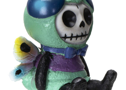Furrybones Summit Collection Dragonfly Tombo Figurine Decorative Signature Skeleton in Colorful Dragonfly with Cute Wing