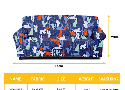 Suobstales Hunting Camo Forest Leaves Print Elastic Sofa Cover Forest 3 Seater Sofa Slipcover 3-Piece Couch Covers Washable Furniture Protector Armchair Cover Home Decor, Size L