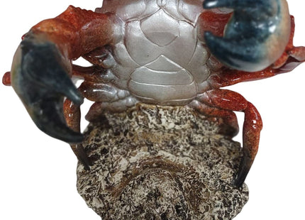 Crab Wine Bottle Holder: Marine Life Inspired Wine Rest Statue for Tabletops and Counters – Unique Home Decor and Ideal Housewarming Gift for Wine Enthusiasts