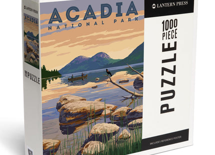 Lantern Press Acadia National Park Jordan Pond Puzzle, 1000 Pieces