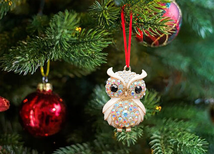 Ushinemi Owl Ornaments for Christmas Tree Cute Owl Ornament