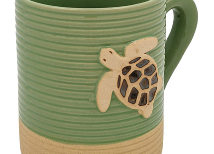 Happiness Comes in Waves Sea Turtle Mug