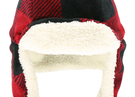 LazyOne Critter Cap Hat for Kids, Fun, Cold-Weather Kid Hats Moose Plaid, L