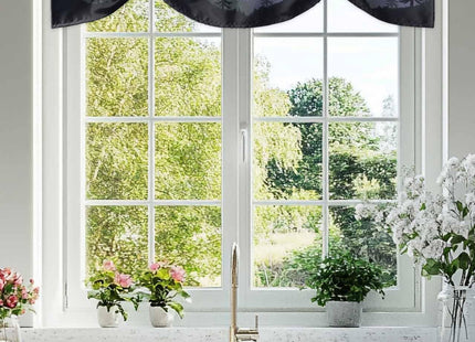 Forest Mountains Tie Up Window Valance Rod Pocket Curtain Sunset Sundown Scenery Window Treatment Thermal Insulated Adjustable Curtain Valance for Kitchen Living Room Bedroom Bathroom 54x18in 1 Panel