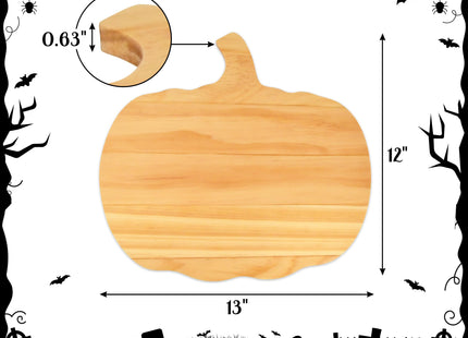 Halloween Pumpkin Shaped Wood Board Charcuterie Wooden Boards