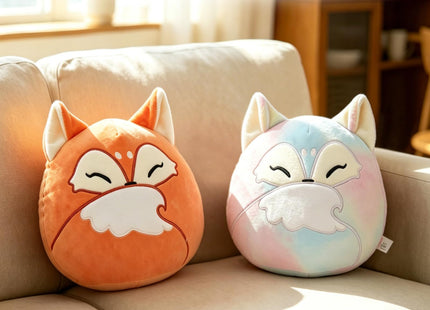 Glow Guards 8in Red Fox Plush Cute Fox Stuffed Animal Fox Plushies Pillow Soft Plushie Toy Birthday Gift for Kids Boys Girls