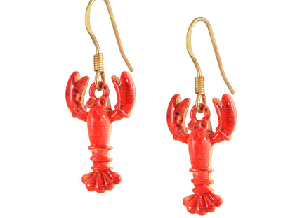 chelseachicNYC Whimsical Charm Dangle Earrings Maine Lobster