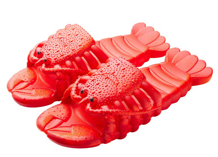 JOYEAR Lobster Flip Flops, Slipper, Slide - Red Pool Beach Shower Shoes