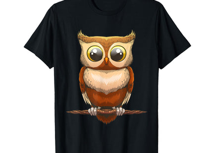 Cute Owl Art for Men Women Kids Boys Girls Owl Lovers T-Shirt Small