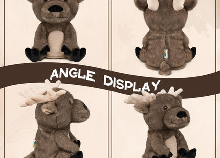 mytag Moose Driver Headcover Animal, Funny Plush Golf Headcover