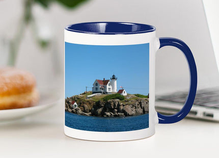 CafePress Nubble Lighthouse Mug Mugs 11 oz (325 ml) Ceramic Coffee Mug