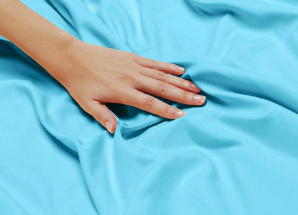 Nestl - Twin Bedding Set with Comforter - Twin Comforter Set for Boys; Girls Comforter Set Twin – Twin Duvet Cover Set - Beach Blue Comforter Set – Microfiber Duvet Cover, Comforter, and 1 Pillow Sham