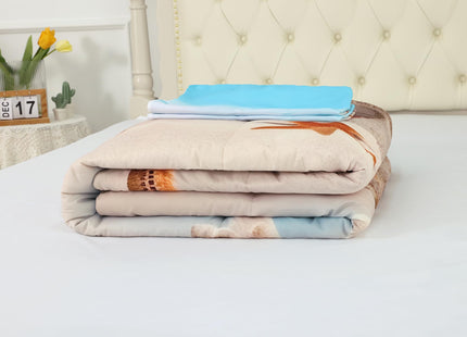 FUYEUN Beach Ocean Comforter Set Full, Seashell Starfish Bedding for Teens